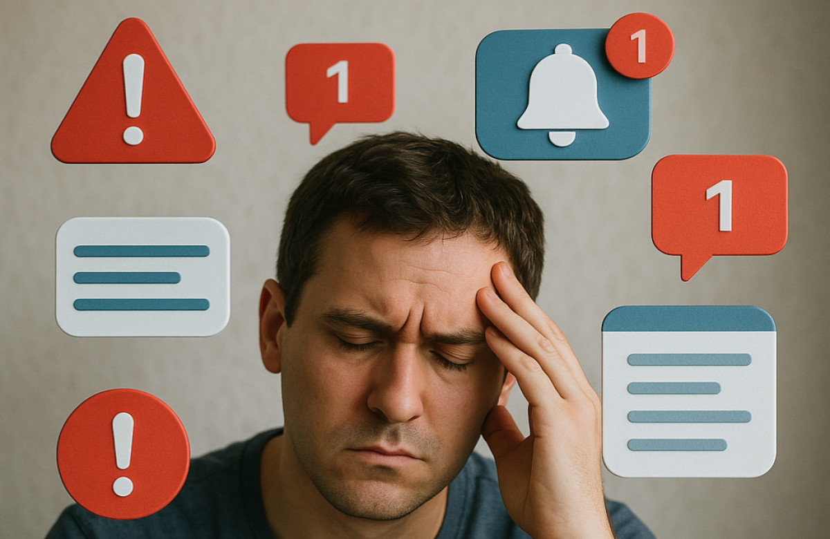 كثرة الإشعارات و التنبيهات تشوش على الذاكرة