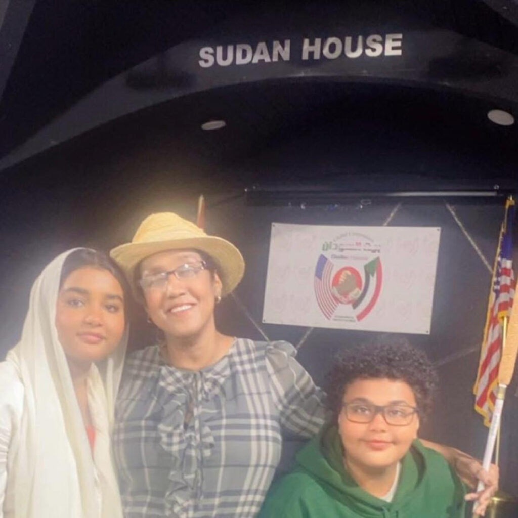 الأمسية الفنية ببيت السودان بمدينة قرينزبورو