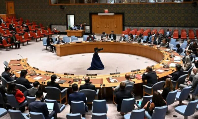 جلسة مجلس الأمن بشأن السودان