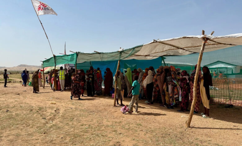 منظمة أطباء بلا حدود في السودان