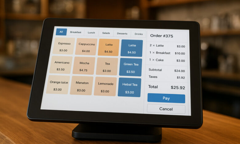 نظام إدارة المطاعم والمقاهي والكافتريات