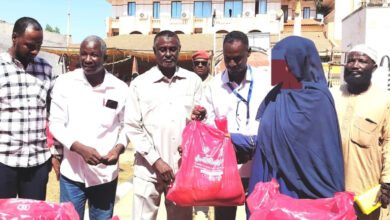 دعم نازحي الحرب في السودان