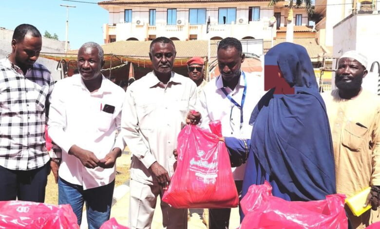 دعم نازحي الحرب في السودان