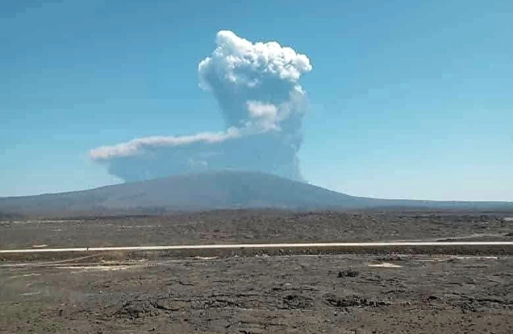 نشاط بركاني جديد في إثيوبيا