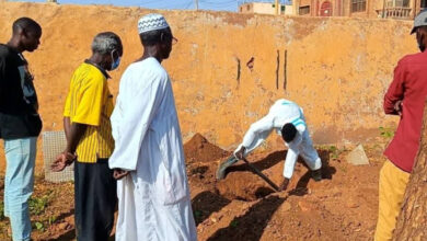 نقل رفاة الموتى في الخرطوم