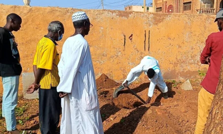 نقل رفاة الموتى في الخرطوم