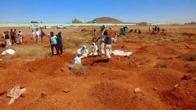 رفاة الموتى في الخرطوم