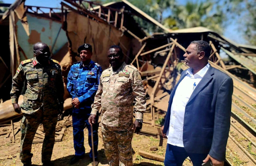 هجوم المسيرات على مدينة كوستي