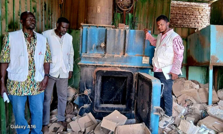 محرقة النفايات الطبية